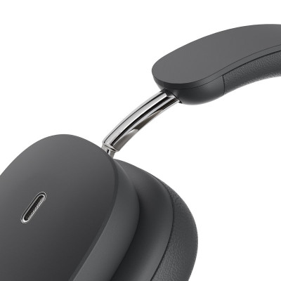 Бездротові накладні навушники Baseus Bowie H1 Noise-Cancellation Wireless Headphones Grey