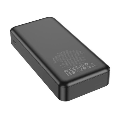 Внешний аккумулятор HOCO J102A Cool figure PD20W+QC3.0 power bank(20000mAh) Black