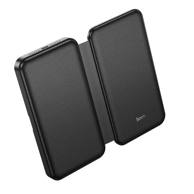 Бездротовий зарядний пристрій HOCO CQ13 Triumph 3-in-1 travel folding wireless fast charger Black