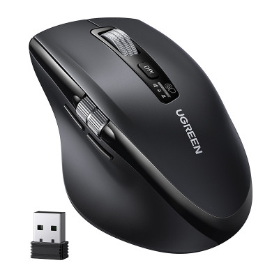 Маніпулятор миша бездротова UGREEN M751 Multi-mode Wireless Mouse Black