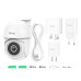 IP-камера відеоспостереження HOCO D2 Outdoor PTZ HD camera White