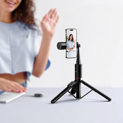 Штатив HOCO K34 Spring live broadcast holder with fill light Black