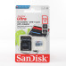 Карта пам'яті microSDXC (UHS-1) SanDisk Ultra 128Gb class 10 A1 (100Mb/s) (adapter SD)