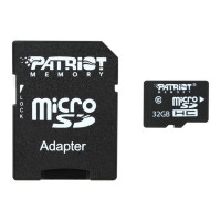 Карта пам'яті microSDHC (UHS-1) Patriot LX Series 32Gb class 10 (adapter SD) Карта пам'яті microSDHC (UHS-1) Patriot LX Series 32Gb class 10 (adapter SD)