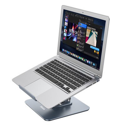 Подставка для ноутбука HOCO PH52 Plus Might metal rotating laptop holder Metal Gray Подставка для ноутбука HOCO PH52 Plus Might metal rotating laptop holder Metal Gray