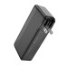 Зовнішній акумулятор HOCO Q16 Friendly 22.5W fully compatible power bank(US/EU)(10000mAh) Black