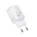 Мережевий зарядний пристрій BOROFONE BAS83A Star PD20W+QC3.0 charger (EU) White Мережевий зарядний пристрій BOROFONE BAS83A Star PD20W+QC3.0 charger (EU) White