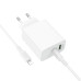 Мережевий зарядний пристрій з кабелем BOROFONE BA106A Stellar PD20W+QC3.0 charger set (C to iP) (EU) White Мережевий зарядний пристрій з кабелем BOROFONE BA106A Stellar PD20W+QC3.0 charger set (C to iP) (EU) White