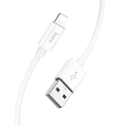 Кабель HOCO X87 Magic silicone charging data cable for iP White Кабель HOCO X87 Magic silicone charging data cable for iP White