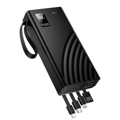 Зовнішній акумулятор Hoco J155 Shine 22.5W+PD20W+light 4-cable power bank(20000mAh)