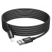 Кабель HOCO X91 Radiance charging data cable for iP(L=3M) Black Кабель HOCO X91 Radiance charging data cable for iP(L=3M) Black