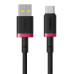 Кабель Baseus Dura Series Fast Charging Cable USB to Type-C 60W 1m Red+Black Кабель Baseus Dura Series Fast Charging Cable USB to Type-C 60W 1m Red+Black