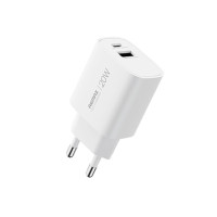 Мережевий зарядний пристрій REMAX GaN Fast Charging Charger A+C U187-AC20W EU Мережевий зарядний пристрій REMAX GaN Fast Charging Charger A+C U187-AC20W EU