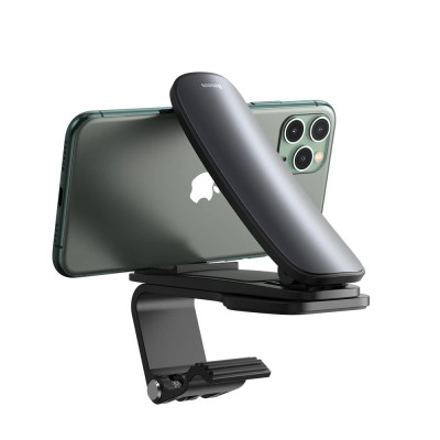 Автотримач для телефона Baseus Big Mouth Pro Car Mount（Applicable to centre console）Black