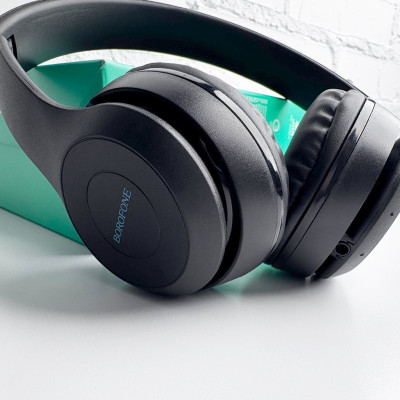 Бездротові накладні навушники BOROFONE BO4 Charming rhyme wireless headphones, Black