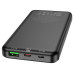 Зовнішній акумулятор HOCO J87 Tacker PD20W+QC3.0 power bank(10000mAh) Black