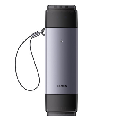 USB-хаб Baseus Lite Series USB-A & Type-C to SD/TF Card Reader Grey USB-хаб Baseus Lite Series USB-A & Type-C to SD/TF Card Reader Grey