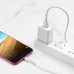 Кабель HOCO X37 USB to Micro 2.4A, 1m, PVC, PVC connectors, White Кабель HOCO X37 USB to Micro 2.4A, 1m, PVC, PVC connectors, White