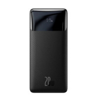 Зовнішній акумулятор Baseus Bipow Digital Display Power bank 30000mAh 20W Black