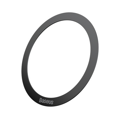 Пластина для магнітного тримача Baseus Halo Series Magnetic Metal Ring(2pcs/pack)Black Пластина для магнітного тримача Baseus Halo Series Magnetic Metal Ring(2pcs/pack)Black