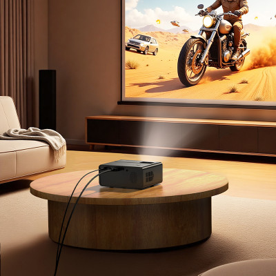 Проектор HOCO DT6 wireless projector (720P same screen version) (EU)