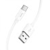 Кабель HOCO X87 Magic silicone charging data cable for Type-C White Кабель HOCO X87 Magic silicone charging data cable for Type-C White