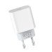 Мережевий зарядний пристрій HOCO C76A Plus Speed source PD20W charger White Мережевий зарядний пристрій HOCO C76A Plus Speed source PD20W charger White