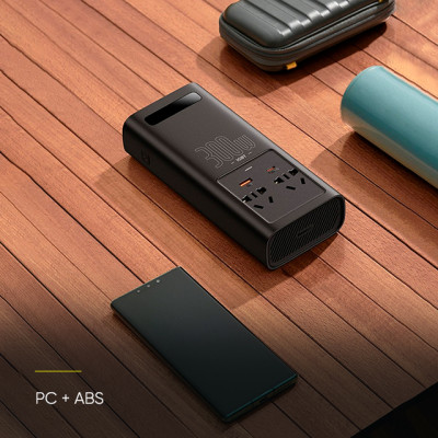 Автомобільний інвертор Baseus IGBT Power Inverter 300W (110V US/JP ) Black Автомобільний інвертор Baseus IGBT Power Inverter 300W (110V US/JP ) Black