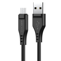 Кабель ACEFAST C3-09 USB to Micro 2,4A, 1.2m, TPE, TPE connectors, Black Кабель ACEFAST C3-09 USB to Micro 2,4A, 1.2m, TPE, TPE connectors, Black