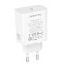 Мережевий зарядний пристрій BOROFONE BA109A Star single port PD40W charger (EU) White Мережевий зарядний пристрій BOROFONE BA109A Star single port PD40W charger (EU) White