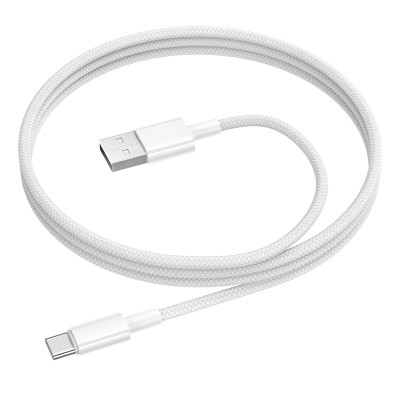 Кабель BOROFONE BX117 Source charging data cable Type-C White