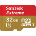 Карта пам'яті microSDHC (UHS-1 U3) SanDisk Extreme Action A1 32Gb Class 10 V30 (R100Mb/s, W60Mb/s) (adapter SD) Карта пам'яті microSDHC (UHS-1 U3) SanDisk Extreme Action A1 32Gb Class 10 V30 (R100Mb/s, W60Mb/s) (adapter SD)