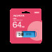 Флеш-накопичувач ADATA USB 2.0 C906 64Gb Water Blue