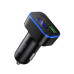 Автомобільний зарядний пристрій HOCO Z63B Barry 48W dual port PD30W+QC3.0 digital display car charger