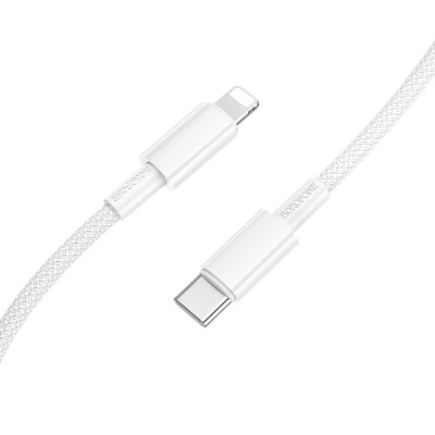 Кабель BOROFONE BX117 Source PD charging data cable iP White Кабель BOROFONE BX117 Source PD charging data cable iP White