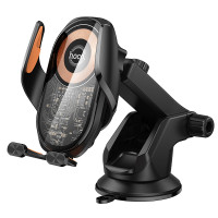 Автотримач для телефона з БЗП HOCO HW34 Blue whale 3-axis linkage wireless fast charging car holder(center console) Автотримач для телефона з БЗП HOCO HW34 Blue whale 3-axis linkage wireless fast charging car holder(center console)