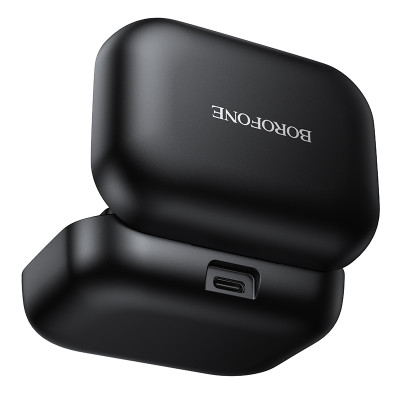 Бездротова мікрофонна система BOROFONE BFK17 Lemai wireless microphone Type-C Black Бездротова мікрофонна система BOROFONE BFK17 Lemai wireless microphone Type-C Black