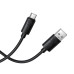 Кабель BOROFONE BX123 Leya silicone charging data cable Type-C Black Кабель BOROFONE BX123 Leya silicone charging data cable Type-C Black