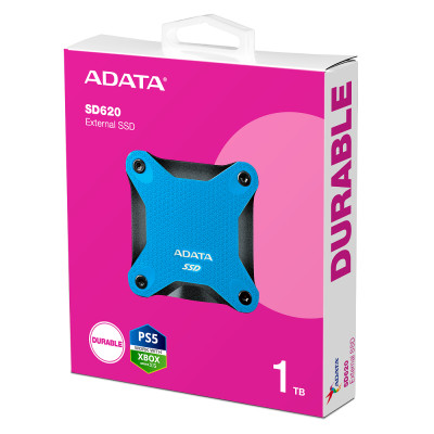 Портативний SSD ADATA SD620 1TB USB 3.2  520/460Mb/s Blue