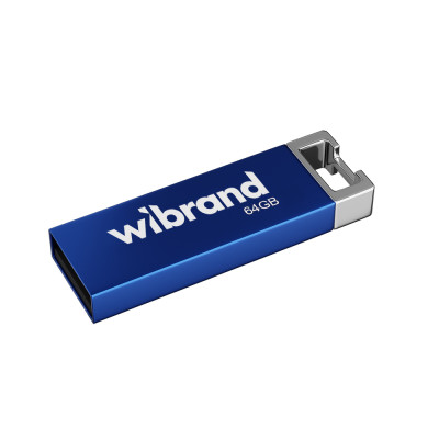 Флеш-накопичувач Wibrand USB 2.0 Chameleon 64Gb Blue Флеш-накопичувач Wibrand USB 2.0 Chameleon 64Gb Blue