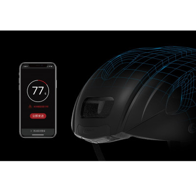 Захисний шолом Smart4u R55 (M) Black (55-59см), акустика, мікрофон, сигнали поворотів та стопів, додаток, пульт BR80