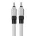 Кабель Baseus CoolPlay Series Fast Charging Cable Type-C to iP 20W 2m White Кабель Baseus CoolPlay Series Fast Charging Cable Type-C to iP 20W 2m White