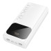 Зовнішній акумулятор HOCO J144A Hymn power bank(30000mAh) White Зовнішній акумулятор HOCO J144A Hymn power bank(30000mAh) White