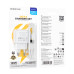 Мережевий зарядний пристрій з кабелем BOROFONE BAS42A Potential single-port QC3.0 charger set(Type-C) 18W White Мережевий зарядний пристрій з кабелем BOROFONE BAS42A Potential single-port QC3.0 charger set(Type-C) 18W White