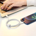 Кабель Baseus Superior Series Fast Charging Data Cable USB to iP 2.4A 2m White Кабель Baseus Superior Series Fast Charging Data Cable USB to iP 2.4A 2m White