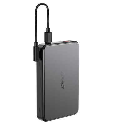 Зовнішній акумулятор ACEFAST M31-10000 22.5W magnetic fast charging power bank with cable Black