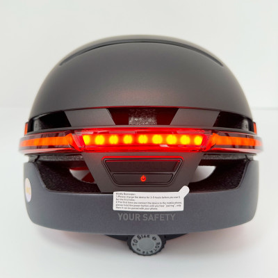 Захисний шолом Livall BH51M NSO (L) Black (57-61см), акустика JBL, мікрофон, сигнали поворотів та стопів, додаток, пульт BR80, застібка, Bluetooth