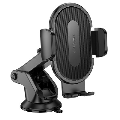 Автотримач для телефона BOROFONE BH134 Rio push-type car holder (center console) Black Автотримач для телефона BOROFONE BH134 Rio push-type car holder (center console) Black