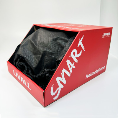 Захисний шолом Livall C20 (L) White (57-61см), сигнал стопів