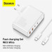 Мережевий зарядний пристрій Baseus GaN2 Pro Quick Charger 2C+2U 100W EU White